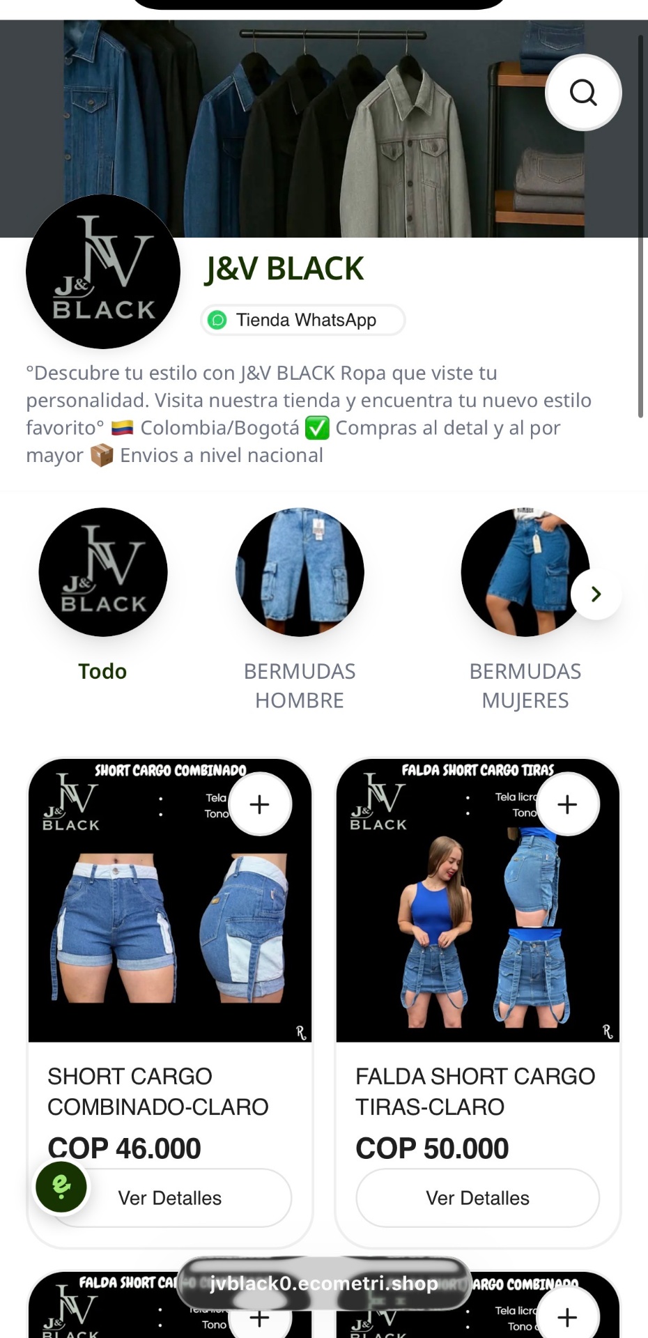 Tienda J&V BLACK